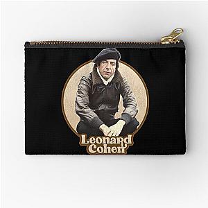 Leonard Cohen Zipper Pouch