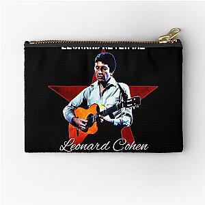 Leonard Cohen Zipper Pouch