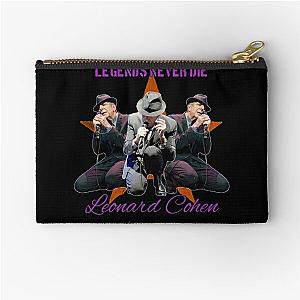 Leonard Cohen Zipper Pouch