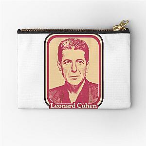 Leonard Cohen Zipper Pouch