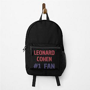 Leonard Cohen 1 Fan Backpack