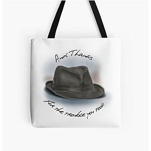 Hat for Leonard Cohen All Over Print Tote Bag