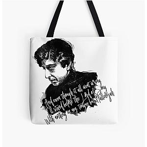 Leonard Cohen All Over Print Tote Bag