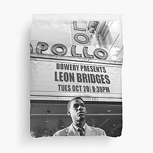 Leon Bridges Concert Apollo Duvet Cover