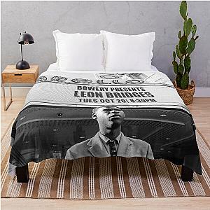 Leon Bridges Concert Apollo Throw Blanket