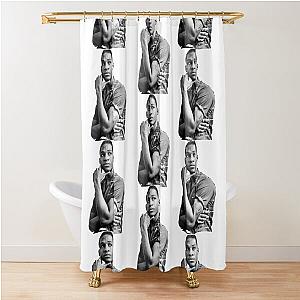 kasep-leon bridges    Shower Curtain