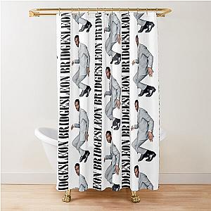 Kasep-leon bridges   Shower Curtain