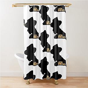 Leon Bridges Silhouette Design    Shower Curtain