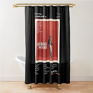 Leon Bridges - Coming Home Tracklist Album Shower Curtain