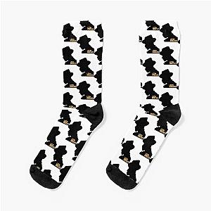 Leon Bridges Silhouette Design    Socks