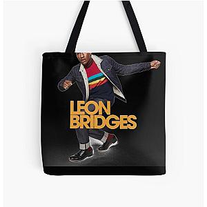 Music Leon Bridges Band Tour Classic All Over Print Tote Bag