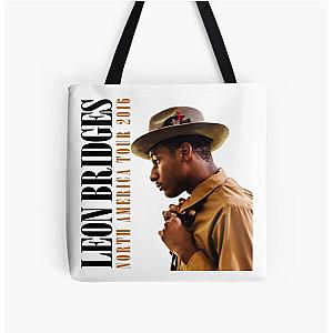 hits LEON BRIDGES COMING HOME TOUR LOGO 2016 estr All Over Print Tote Bag