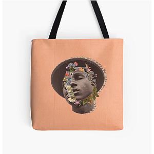 -Leon Bridges and the flowers- All Over Print Tote Bag