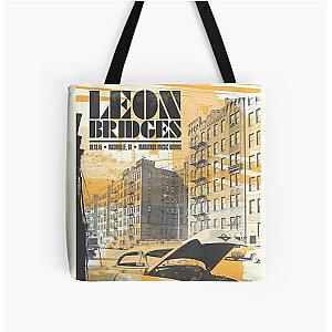 Leon Bridges Concert All Over Print Tote Bag