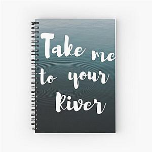 River - Leon bridges Spiral Notebook