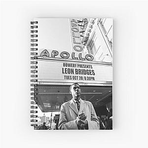 Leon Bridges Concert Apollo Spiral Notebook