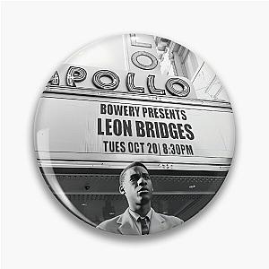 Leon Bridges Concert Apollo Pin