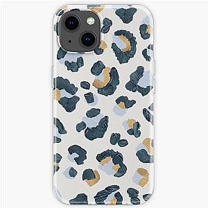 Snow Leopard Print iPhone Soft Case RB1602