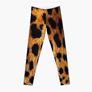 Leopard Spots Acrylic Painting  Leggings RB1602