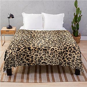 Leopard Faux Fur Throw Blanket RB1602