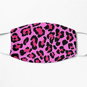 Hot Pink Leopard Print  Flat Mask RB1602