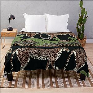 Leopard pattern Throw Blanket RB1602