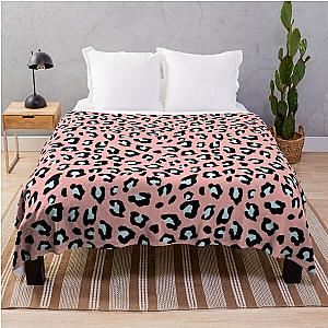 Leopard Print - Icy Peach Original Throw Blanket RB1602