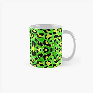 Green Leopard Print Classic Mug RB1602