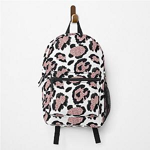 Pink  Leopard Spots Seamless Patterns Graphic Design. Backpack RB1602