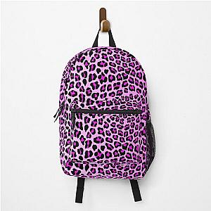 Pink Leopard Print Backpack RB1602