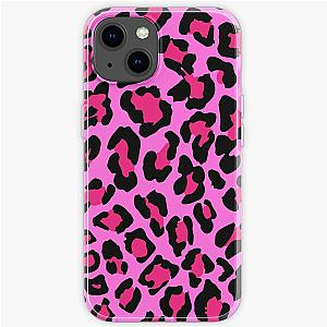 Hot Pink Leopard Print  iPhone Soft Case RB1602