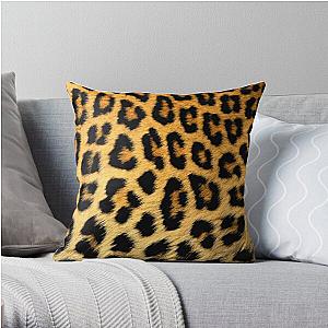 Leopard Print Throw Pillow RB1602