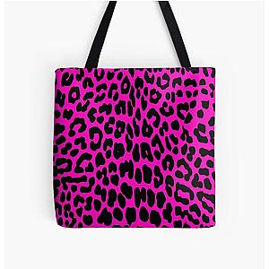 Leopard Pattern (pink) All Over Print Tote Bag RB1602