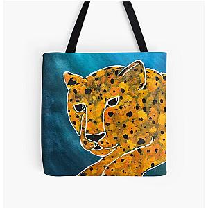 Leopard Prints All Over Print Tote Bag RB1602