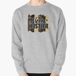 Leopard Print Hair Hustler Pullover Sweatshirt RB1602