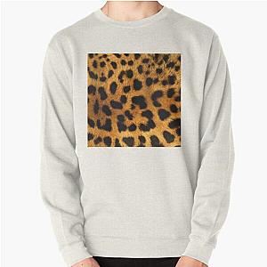 Leopard Print Pattern Pullover Sweatshirt RB1602