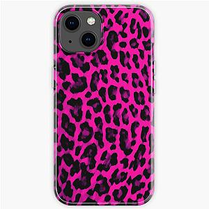 Hot Pink Leopard Print iPhone Soft Case RB1602