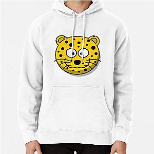 Leopard Print on pillows Pullover Hoodie RB1602