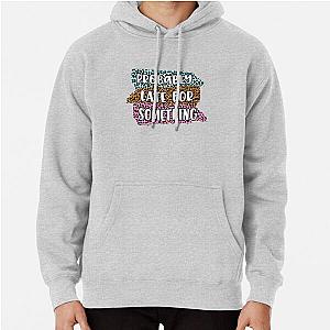 Leopard Print Probably Late For Something Always Late Pullover Hoodie RB1602