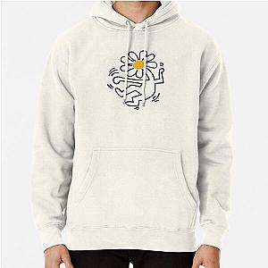 Keith Haring Hoodies – Flower Printed Unisex Hoodie