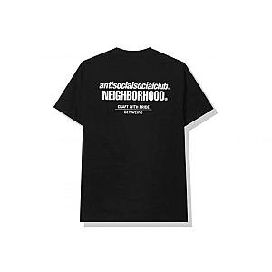 Anti Social Social Club x Neighborhood Black Tee