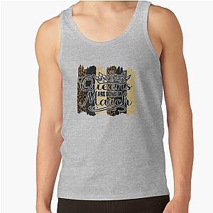 Leopard Print Queens are Born in March Birthday Tank Top RB1602