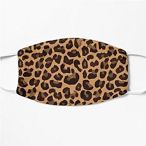 Brown Leopard Print Flat Mask RB1602