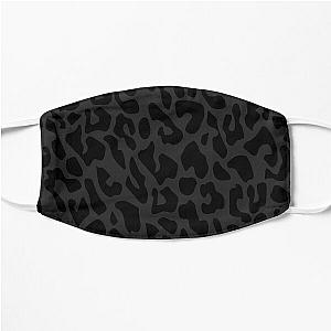 black Leopard Print Flat Mask RB1602