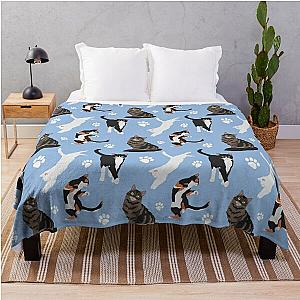 Cat pattern Throw Blanket