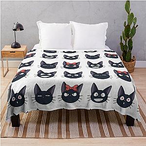 Jiji Cat  Throw Blanket