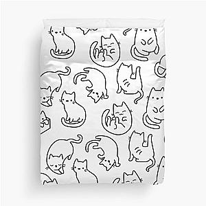 Cats cats cats Duvet Cover