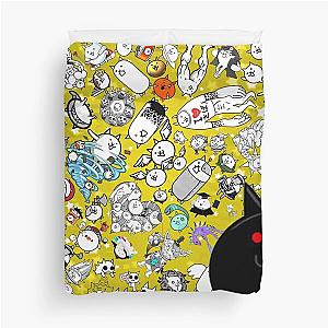 Battle Cats Duvet Cover