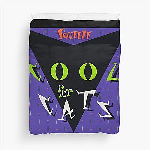 Squeeze cool for cats Duvet Cover