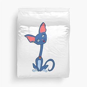 funny cat cartoon Duvet Cover